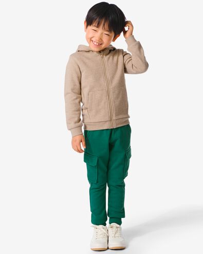 kinder cargo sweatbroek groen groen - 30777238GREEN - HEMA