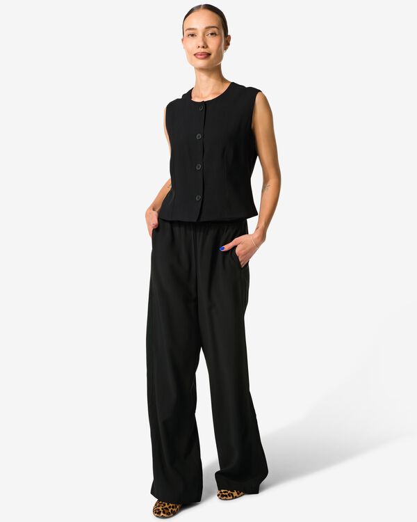 damesbroek Daisy zwart zwart - 36205530BLACK - HEMA