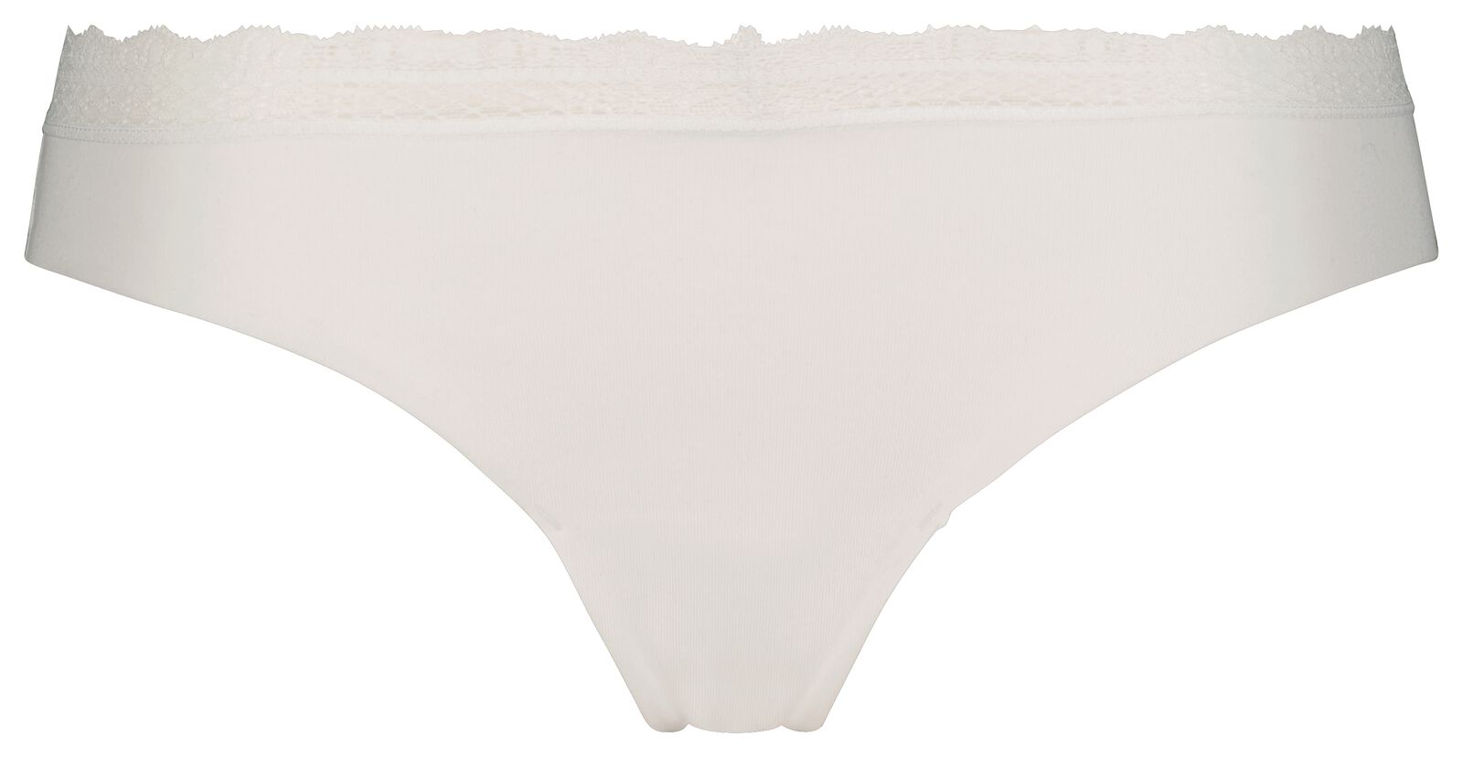 damesstring kant wit - 1000024102 - HEMA
