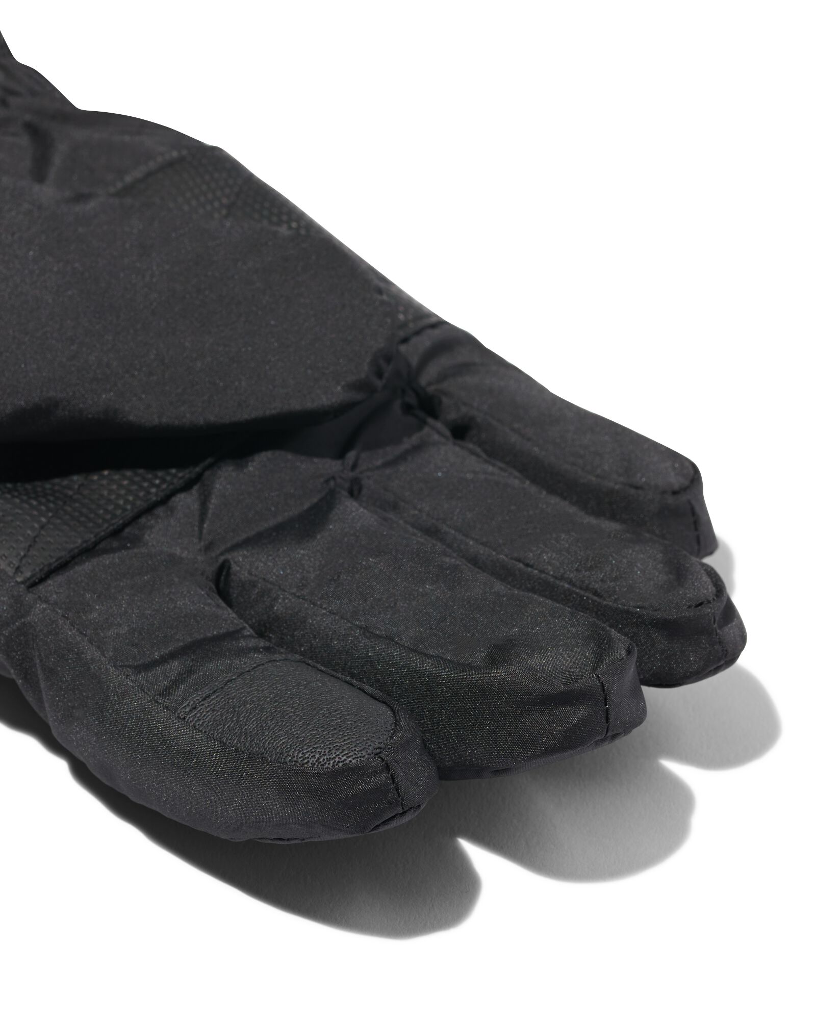 kinder handschoenen waterafstotend met touchscreen zwart 122/128 - 16711632 - HEMA