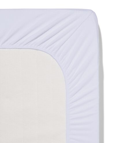 topper hoeslaken molton stretch 180x220 - 5180068 - HEMA