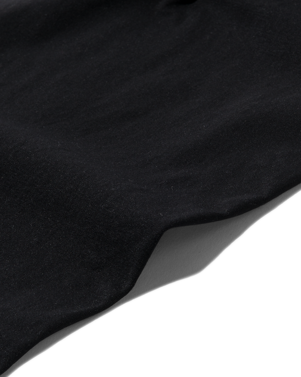 sterk corrigerend hemd zwart zwart - 1000019532 - HEMA