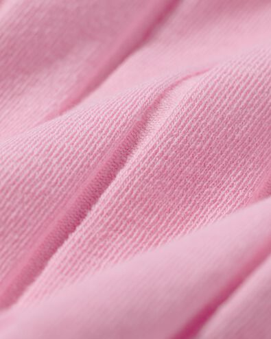 kinder t-shirt met ribbels roze roze - 30834014PINK - HEMA