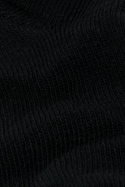 5-pak kinder enkelsokken zwart zwart - 1000002041 - HEMA