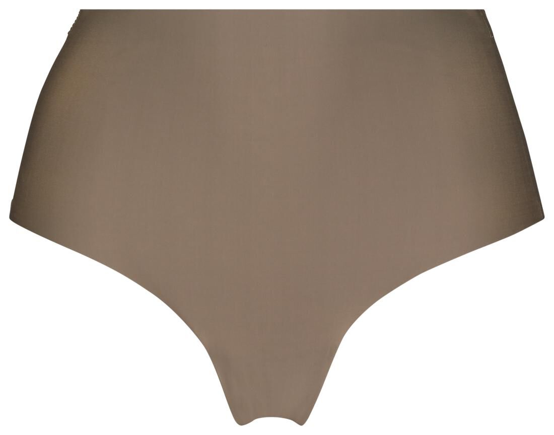 medium corrigerende string hoge taille middenbruin HEMA