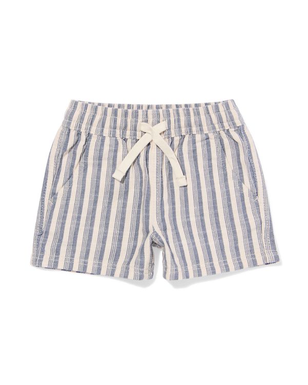 baby korte broek strepen grijs grijs - 33135570GREY - HEMA