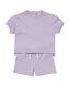 baby kleding sweatset paars 68 - 33103652 - HEMA