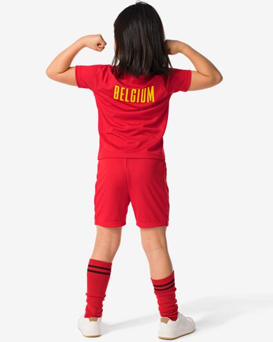 kinder sportshirt België rood - 36030532RED - HEMA