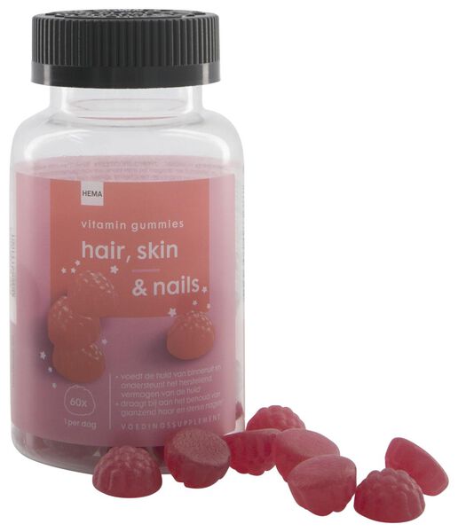 vitamine haar, huid en nagels - 60 stuks - 11403006 - HEMA