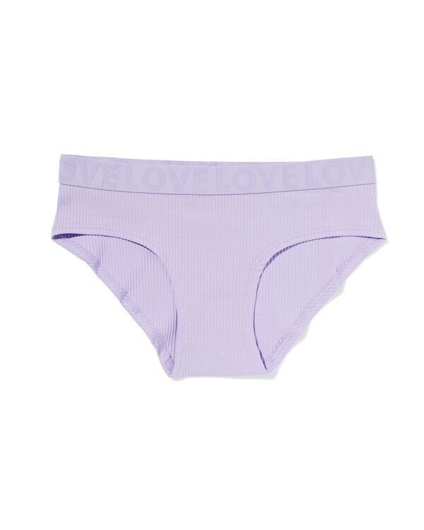 dameshipster katoen lavendel lavendel - 21900160LAVENDER - HEMA