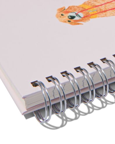 notitieboek A5 gelinieerd honden - 14120160 - HEMA
