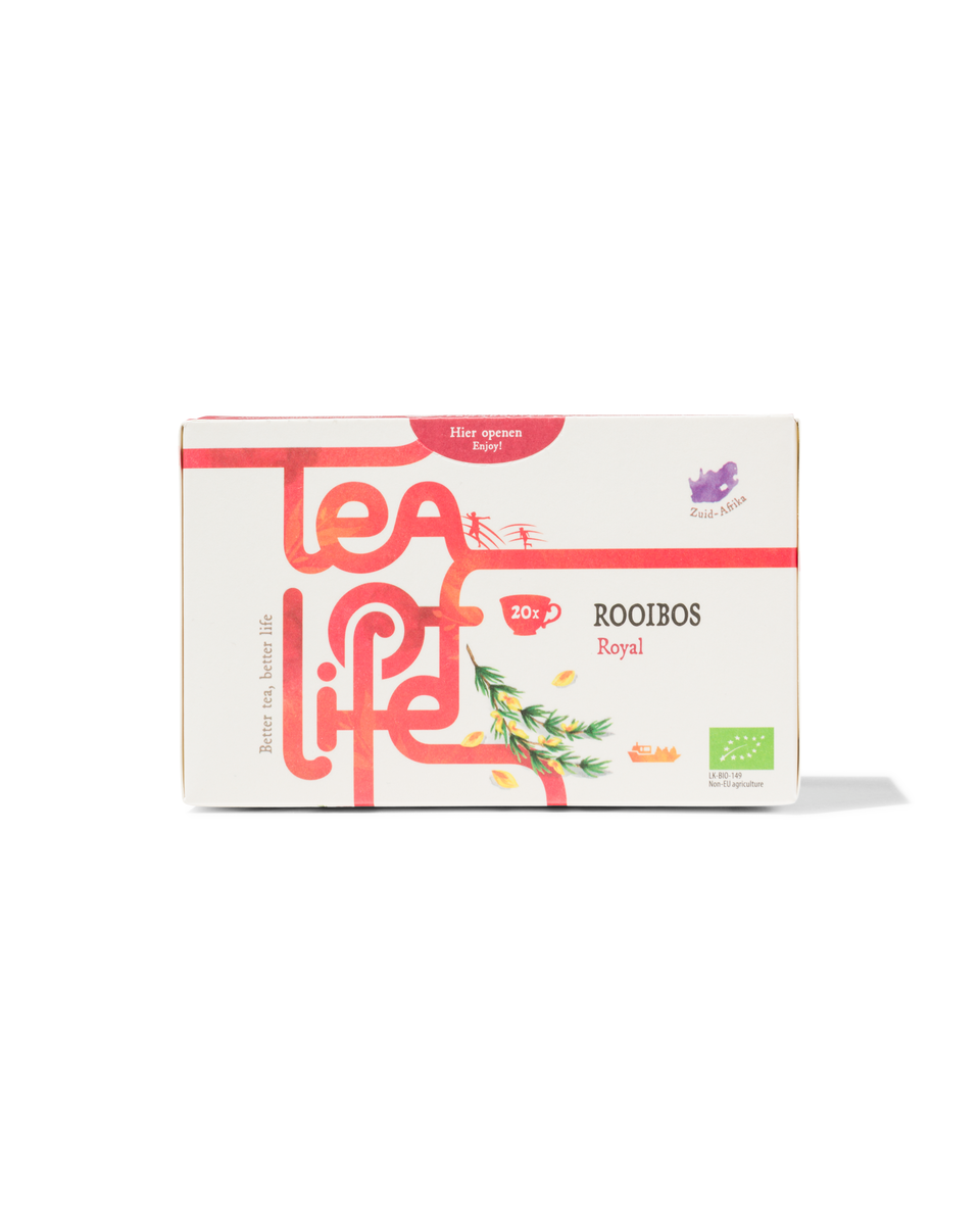Tea of life rooibos- 20 stuks - 17190043 - HEMA