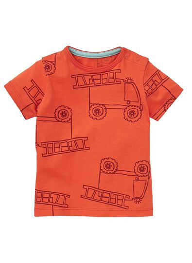 baby t-shirt rood - 1000012979 - HEMA