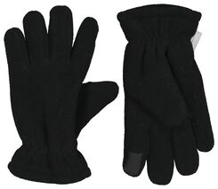 kinderhandschoenen met touchscreen zwart zwart - 1000020799 - HEMA