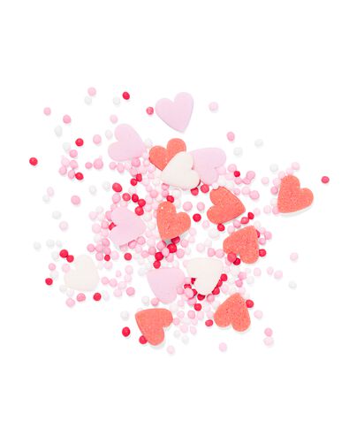 versierplezier eetbare sprinkles hartenfeest - 10280047 - HEMA