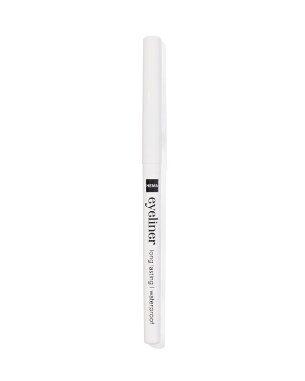 long lasting eyeliner waterproof 26 white - 11210226 - HEMA