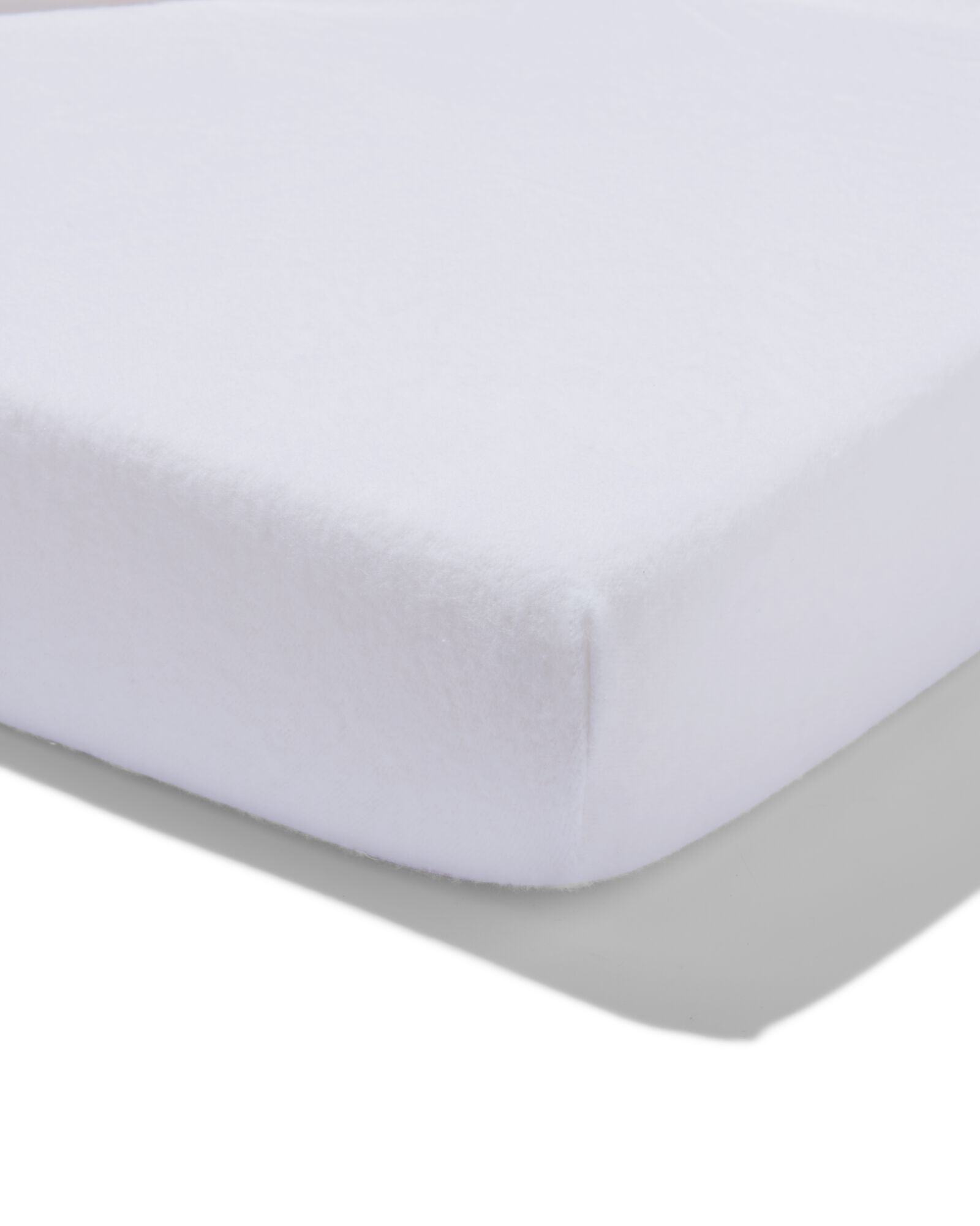 splittopper hoeslaken molton 180x200/210 - 5190160 - HEMA