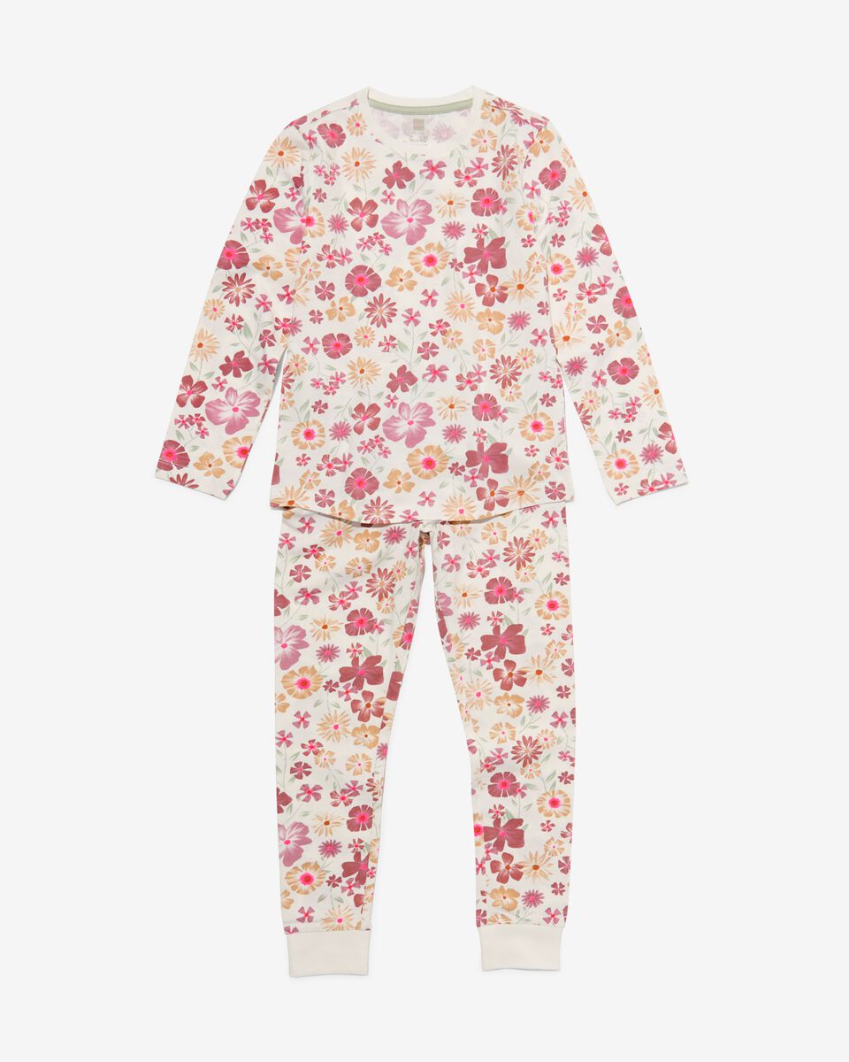 metaal Loodgieter Aanhoudend kinder pyjama bloemen - HEMA