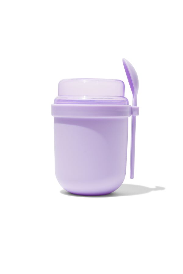 yoghurt to go beker lila 500ml - 80650092 - HEMA