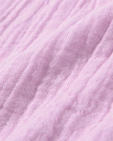 newborn jumpsuit mousseline paars paars - 33488210PURPLE - HEMA