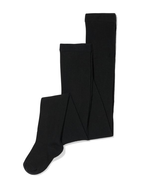 kinder maillots met katoen - 2 stuks zwart zwart - 1000028428 - HEMA