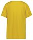 dames t-shirt geel - 1000023951 - HEMA