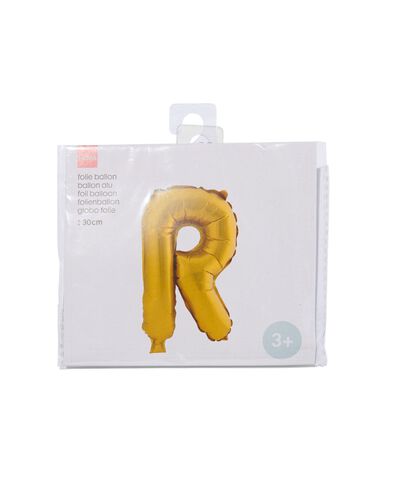 folie ballon R goud R - 14200256 - HEMA