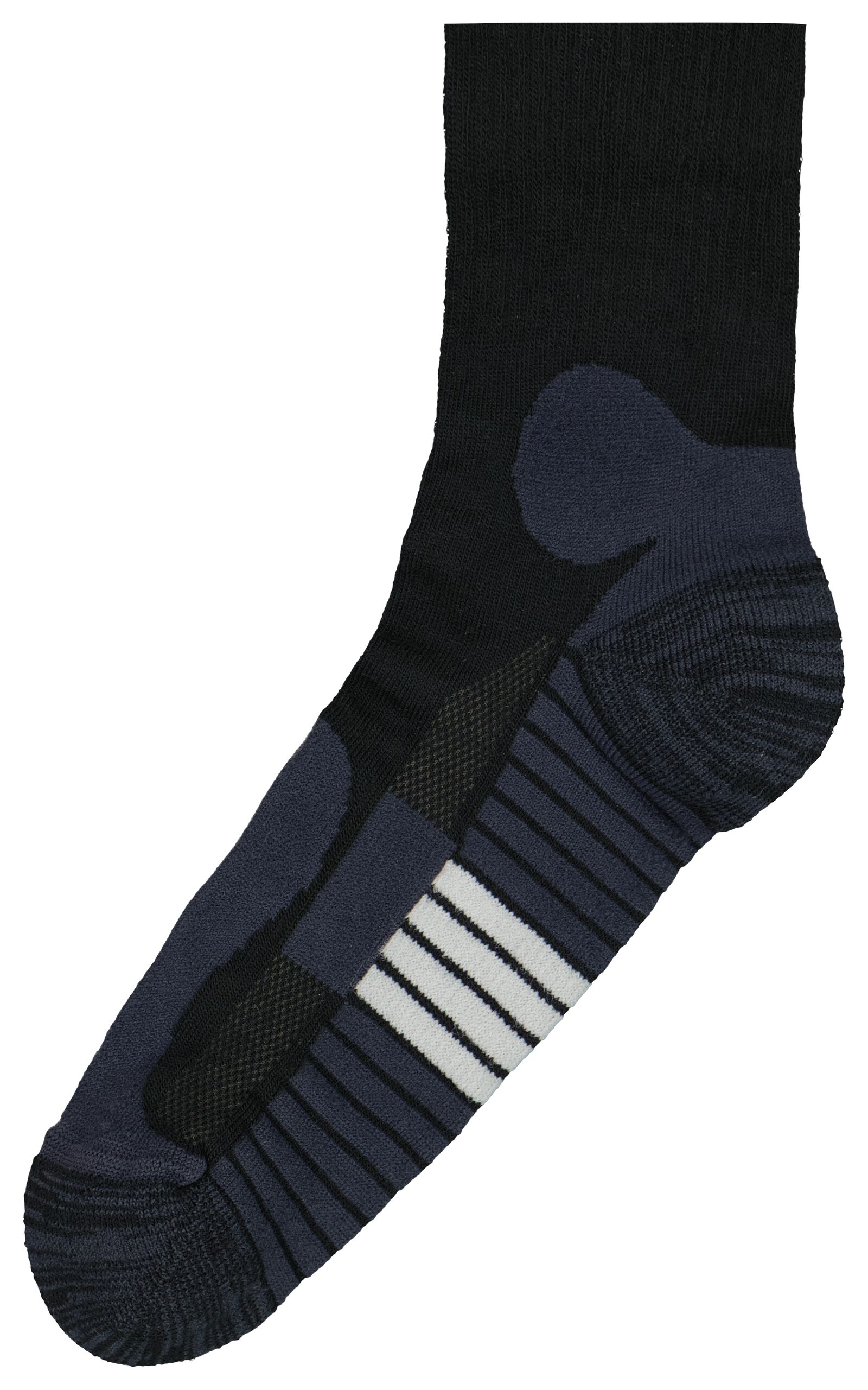 wandelsokken 3/4 zwart - 1000025157 - HEMA