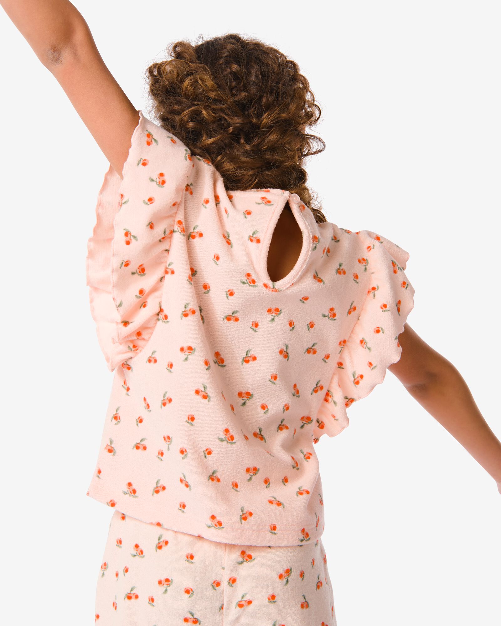 kinder t-shirt badstof roze - 1000031407 - HEMA