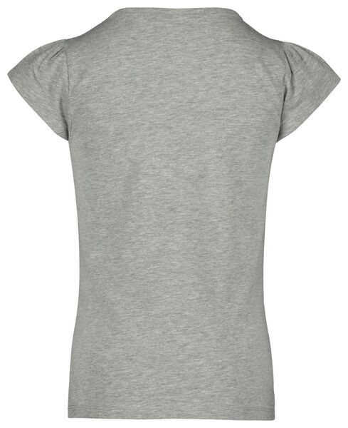 kinder t-shirt print grijs - 1000023625 - HEMA