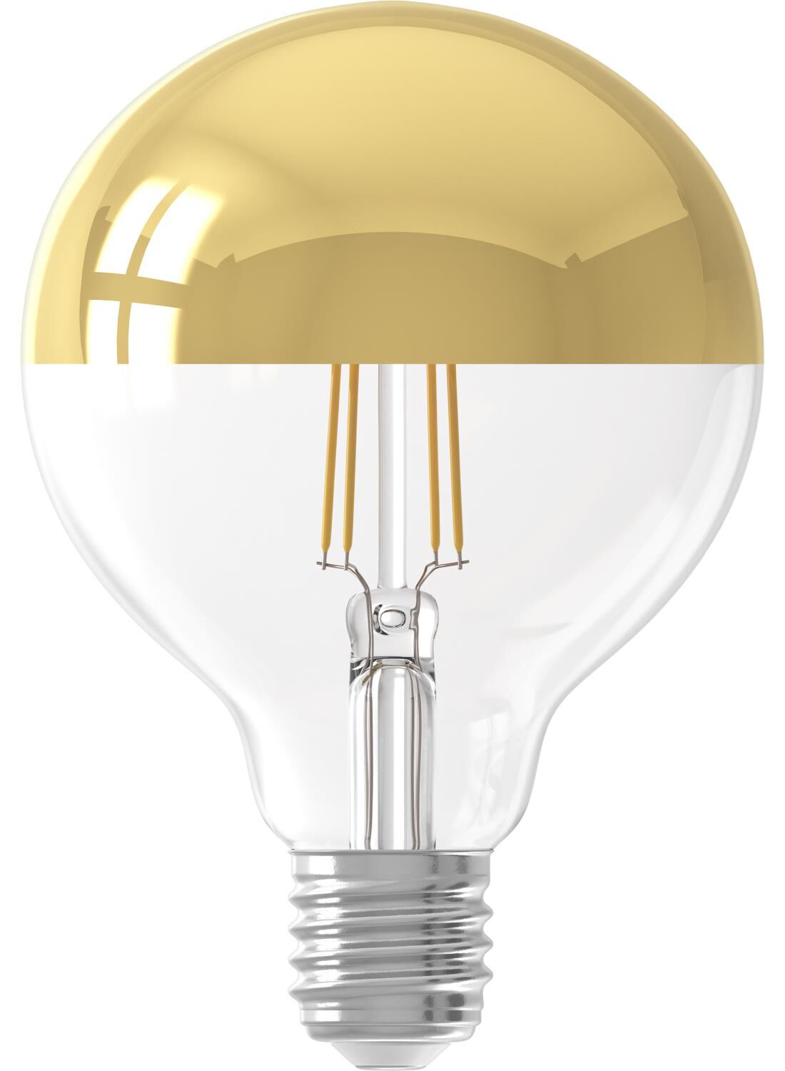 LED Lamp 4W - 280 - Globe Kopspiegel Goud - Makeover.nl