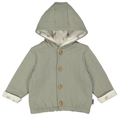 newborn jas padded groen - 1000022128 - HEMA