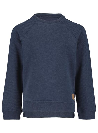 kindersweater blauw - 1000017263 - HEMA