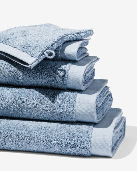 handdoek 60x110 hotelkwaliteit extra ijsblauw HEMA
