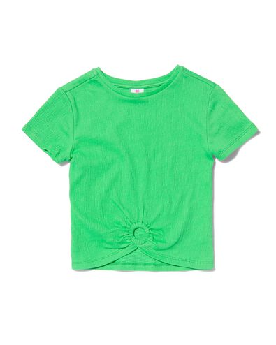 kinder t-shirt met ring groen groen - 30841112GREEN - HEMA