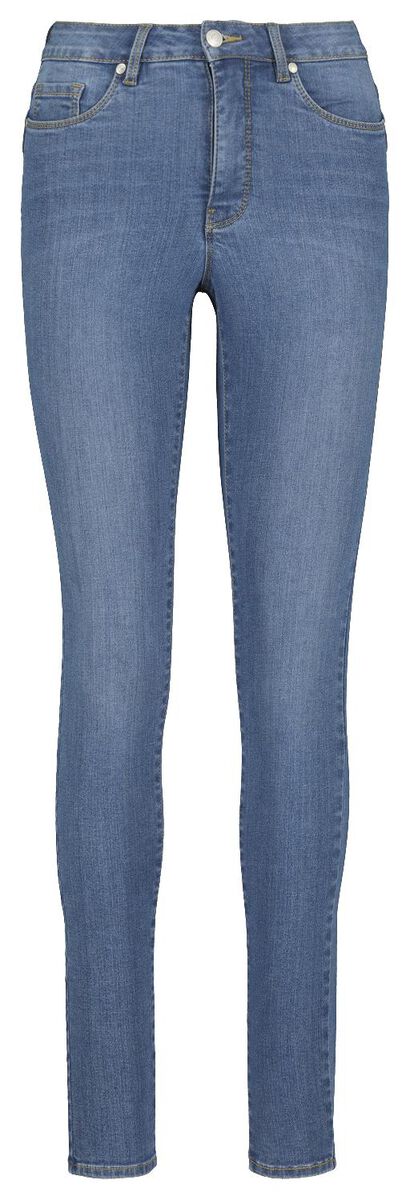 dames jeans - shaping skinny fit middenblauw 46 - 36337551 - HEMA