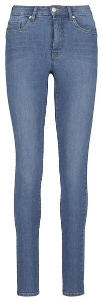 dames jeans - shaping skinny fit middenblauw 38 - 36337547 - HEMA