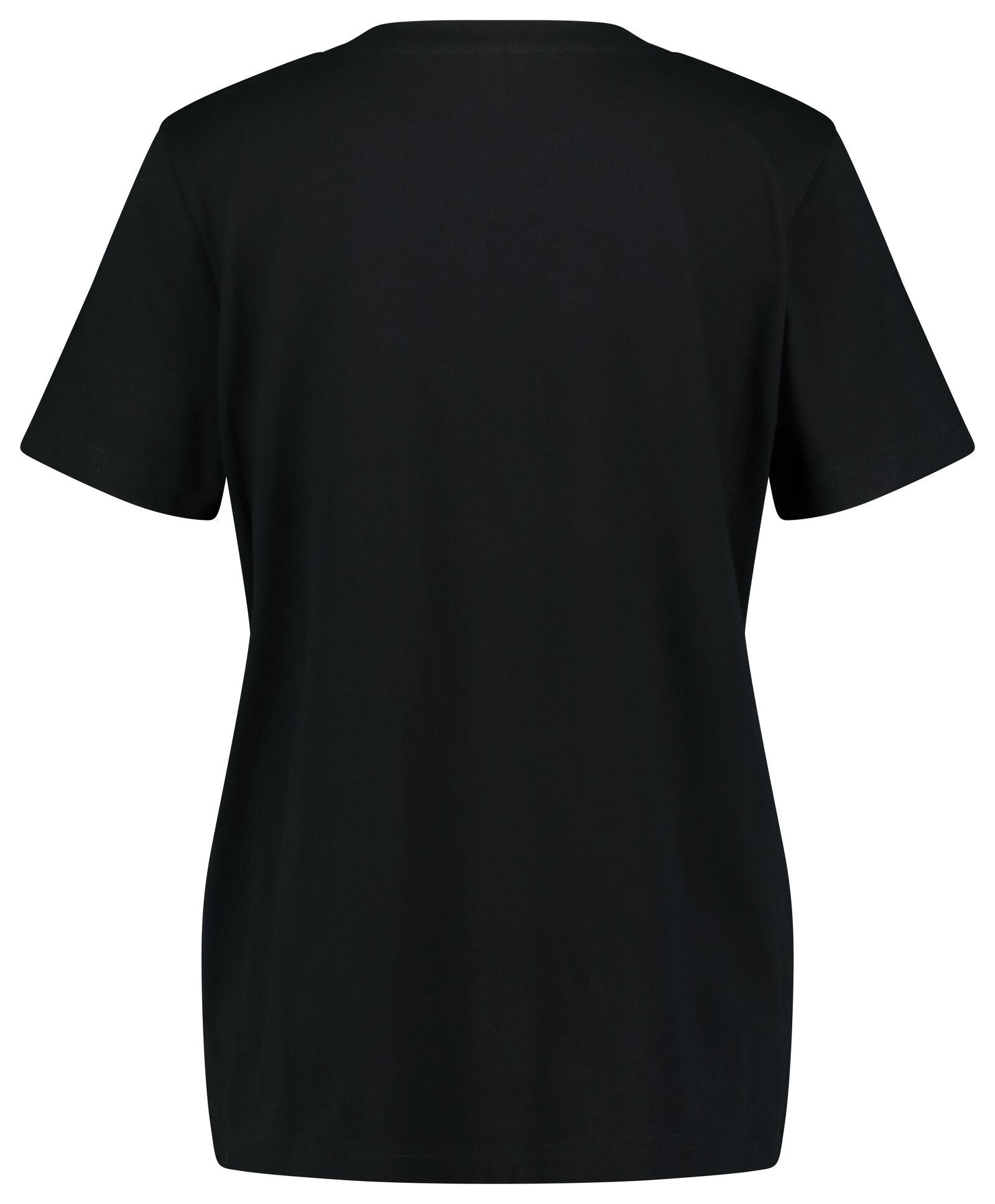 dames t-shirt zwart - 1000023509 - HEMA