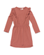 kinder jurk met broderie roze roze - 1000029686 - HEMA