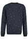 herensweater blauw blauw - 1000017513 - HEMA