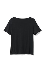 dames t-shirt Hannie zwart zwart - 1000029978 - HEMA