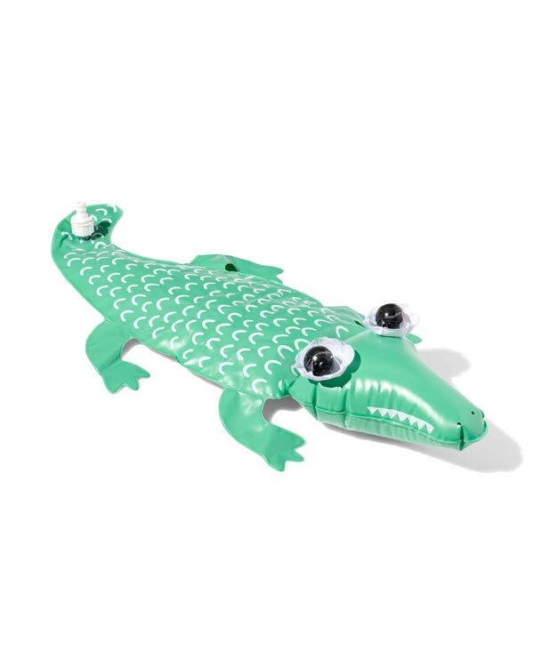 opblaasbare watersproeier 75cm krokodil - 15800344 - HEMA