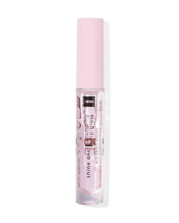 shine on! plumping lip gloss 02 pink - 11230542 - HEMA