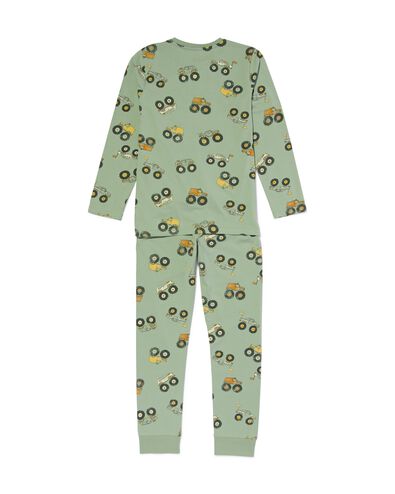kinder pyjama auto's  lichtgroen - 23070580LIGHTGREEN - HEMA