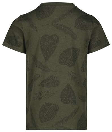 kinder t-shirt - 2 stuks groen - 1000023049 - HEMA