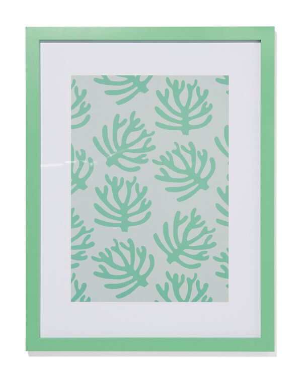 fotolijst 30x40 hout groen - 13640018 - HEMA