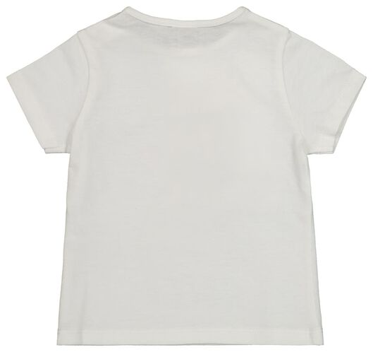 baby t-shirt gebroken wit - 1000019272 - HEMA