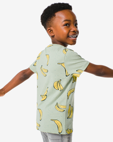 kinder t-shirt bananen groen groen - 1000030680 - HEMA