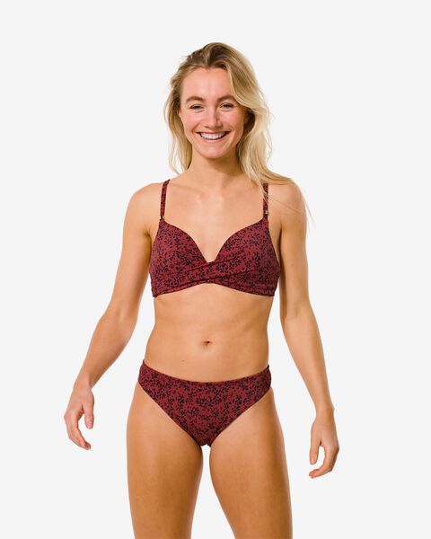 dames beugelloze bikinitop bruin bruin - 1000030438 - HEMA
