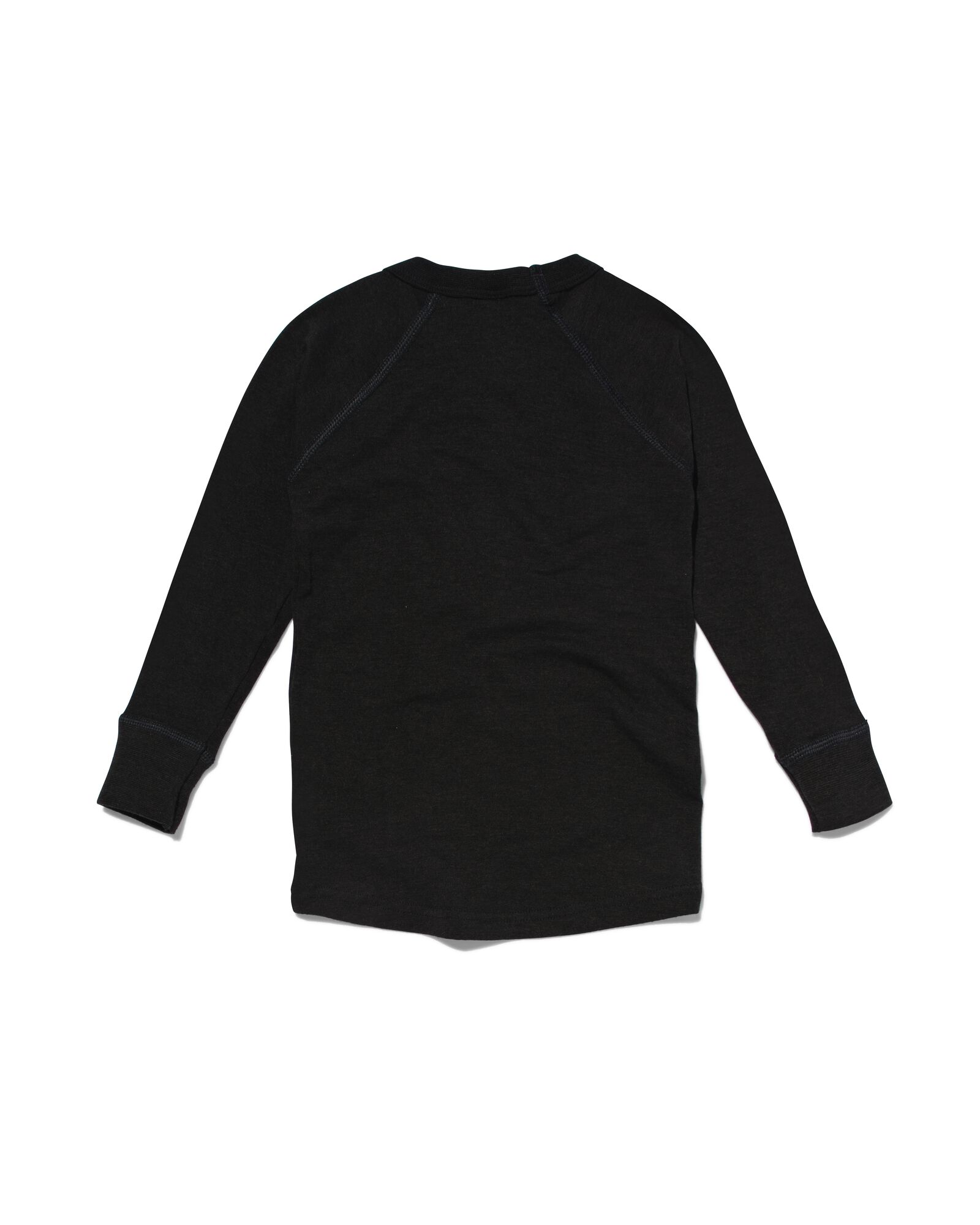 kinder thermo t-shirt zwart 134/140 - 19309214 - HEMA